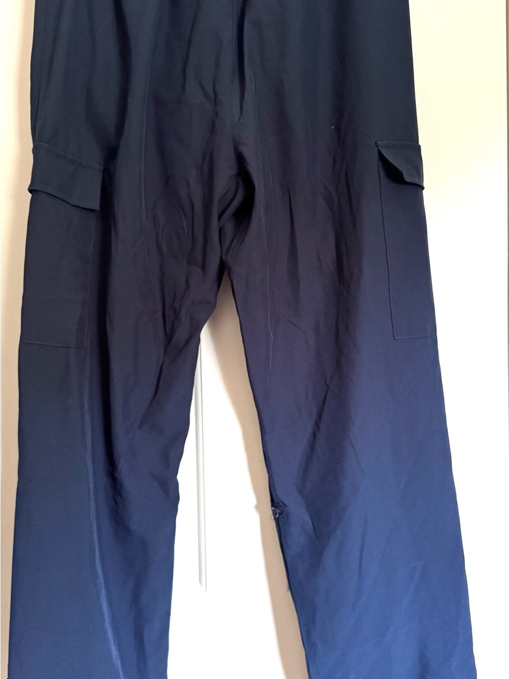 Men's Navy Cargo Pants with Utility Pockets